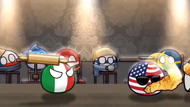 COUNTRYBALLS (Переозвучка) У италии, много энергии!