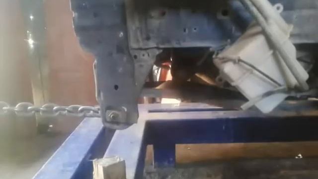 KIA Spectra Удар в калесо смотреть онлайн