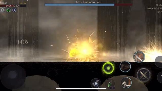 Shadow hunter boss fight node 3-20 rank V смотреть онлайн
