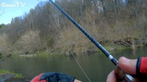 Микроджиг Весной На Малой Реке. Первые Трофеи На Спиннинг