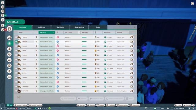 Pick Me, Hippo! Pygmy Habitat - Newport Bay Episode 03 - Lets Play Planet Zoo Franchise смотреть онлайн