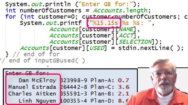 Java Cell Phone Bill смотреть онлайн