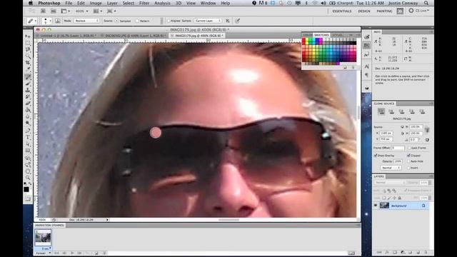 How Do I Remove Glasses From a Face in Photoshop? : Microsoft Office & Photoshop смотреть онлайн
