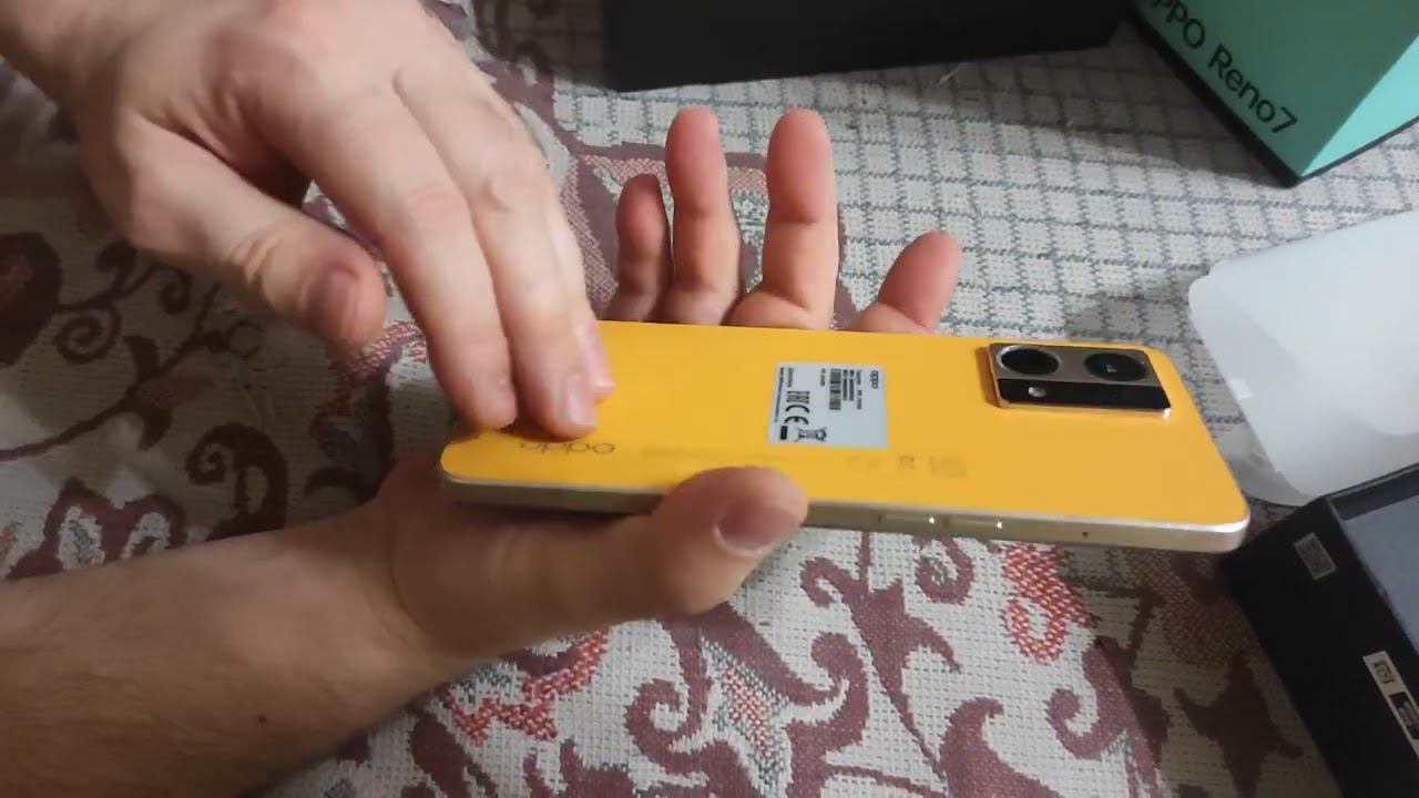 Распаковка посылки OPPO RENO 7