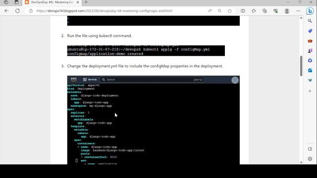 DevOps(Day-44) : Mastering ConfigMaps in Kubernetes смотреть онлайн