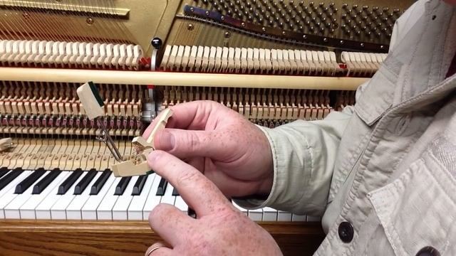 Diagnosing The Sticking Piano Key - Piano Tuning & Repair I HOWARD PIANO INDUSTRIES смотреть онлайн