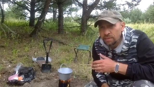 Поездка в лес / готовлю плов на костре. лето 2022г. смотреть онлайн