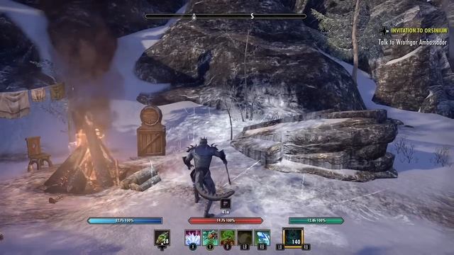 Magicka Warden PVP Build - AVALANCHE - ESO Wolfhunter смотреть онлайн