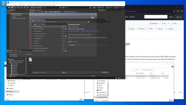 CC3 Unity Tools HDRP - Installation from a .zip file смотреть онлайн