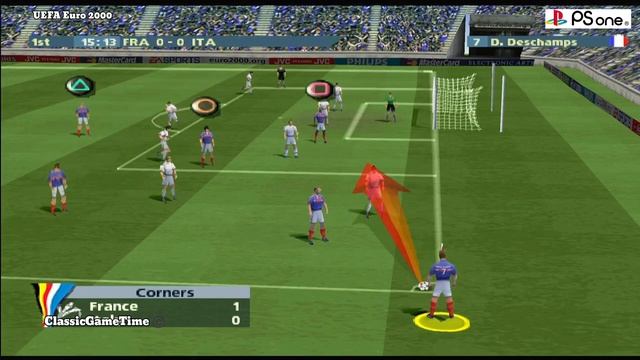 FIFA UEFA Euro 2000 PS1 4k смотреть онлайн