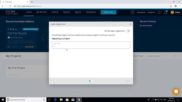 Install and Register a TestProject Agent смотреть онлайн