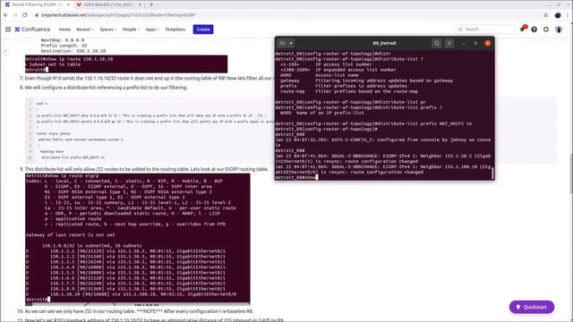 Route Filtering EIGRP (Video Series Part 7) смотреть онлайн