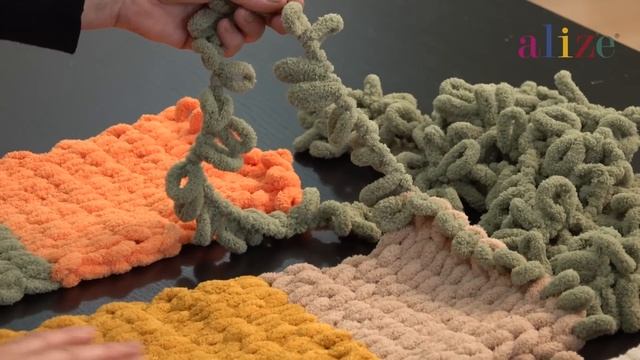 Alize Puffy ile Trend Hırka • Chunky Cardigan • Трендовый Кардиган смотреть онлайн