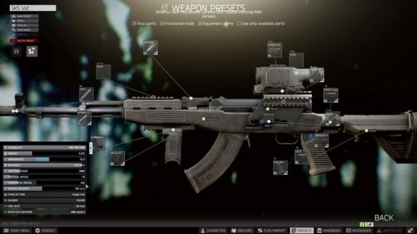 Escape from Tarkov - SKS Meta Build