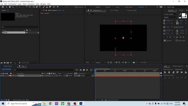 “After Effects Tutorial” Smooth Bouncy Text Animation( Плавная подпрыгивающая анимация текста) смотреть онлайн