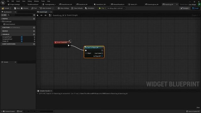 Unreal Engine RPG Series #55 - Player Quest Log смотреть онлайн