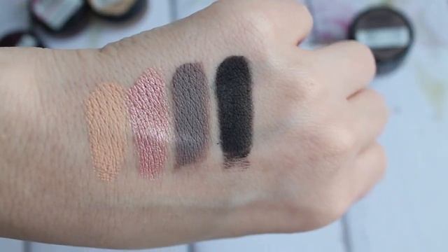Кремовые тени MAYBELLINE Color Tattoo 24hr / СВОТЧИ 6 оттенков. смотреть онлайн