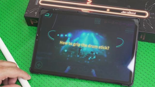 AeroBand PocketDrum 2 & Aeroband Android application UI, Settings and Options смотреть онлайн