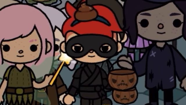 Празднуем Хэллоуин ???//Пошли на страшную вечеринку// Sireana// Тока бока смотреть онлайн