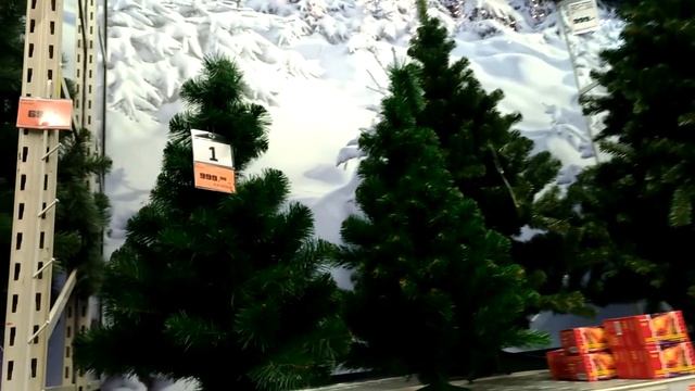 OBI ОБЗОР елочки искусственные смотреть онлайн