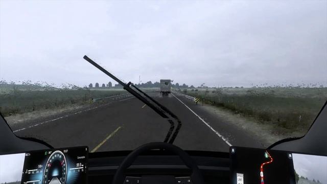 American Truck Simulator | So Quiet Troopers don't see it! | Tesla Semi Mod смотреть онлайн