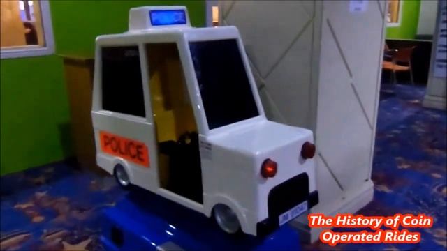 1980s JM Kiddie Rides Coin Operated Police Car Kiddie Ride смотреть онлайн