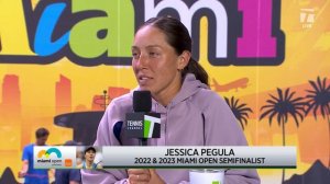 Jessica Pegula Speaks on Recent Coaching Change | 2024 Miami Second Round Interview