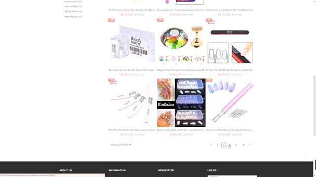 🛍️ COME NAIL ART SHOPPING W ME #4 BEAUTYBIGBANG 🛍️