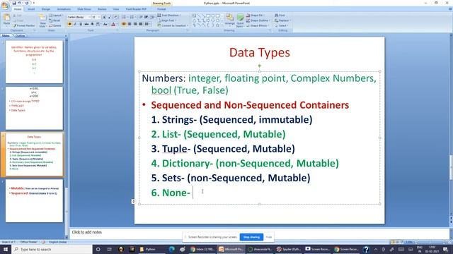 Python Data Types and Input смотреть онлайн