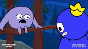 ГРУСТНАЯ ИСТОРИЯ МИСС ЛУНЫ И НИББЛЕРА! | Garten of Ban Ban 4 - Анимации на русском