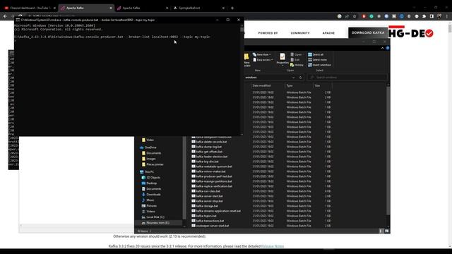 Spring Boot with Kafka example смотреть онлайн