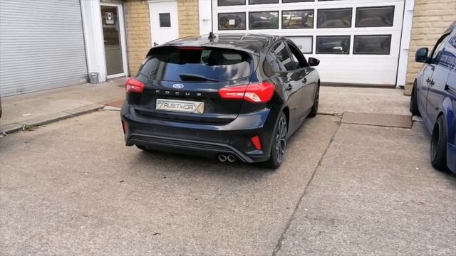 Ford Focus Mk4 1.0 Ecoboost ST Line Fitted with rear silencer delete смотреть онлайн