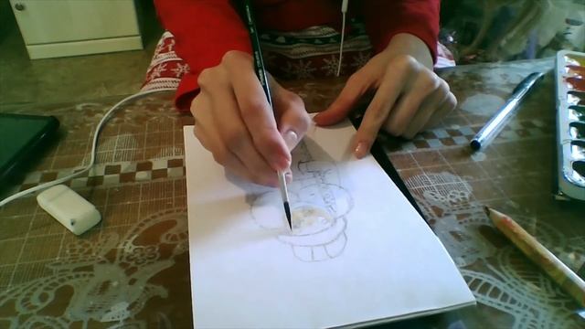 Рисуем Снегурочку смотреть онлайн