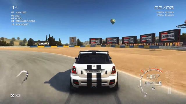 GRID Autosport - PC GAMEPLAY # 2 / mini cooper смотреть онлайн