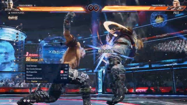 Tekken 8 - Bryan Fury Combos (Most Stylish + High Damage) Beta CNT