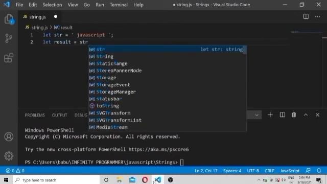 JavaScript for beginners #4 | Strings. смотреть онлайн
