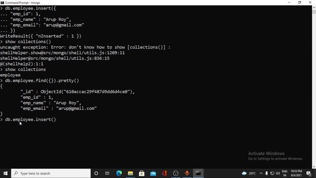 CRUD Operation in MongoDB | Create Read Update Delete Operation Step by Step 2021 @RockingSupport смотреть онлайн