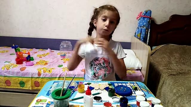 Как раскрасить деревянных голубков. смотреть онлайн