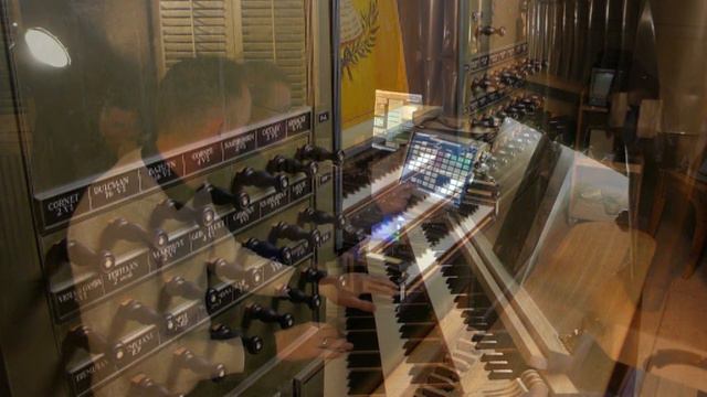 Hendrik van Veen bespeelt de Martinikerk van Groningen Gezang 49 vers 1 en 4 смотреть онлайн