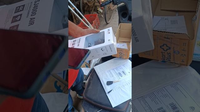 Sjcam 4000 air unboxing | Open box delivery | Flipkart | ☺️☺️#actioncam #shortvideo смотреть онлайн