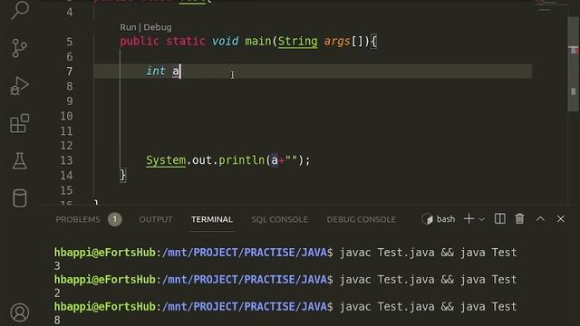 LWE #5. Variable Types in Java смотреть онлайн