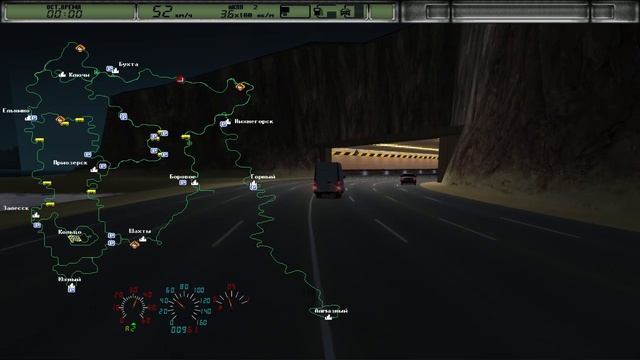 ДАЛЬНОБОЙЩИКИ-2 С МОДАМИ ► Маршрут ЕЛЬНИНО-НИЖНЕГОРСК #3 смотреть онлайн