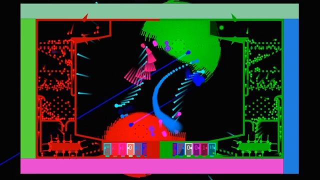 Top 5 Team Core Destruction Marble Race in Algodoo смотреть онлайн