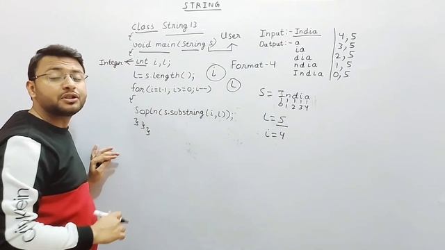 Print the string in the given format | Format - 4 | String Programs | JAVA | ICSE смотреть онлайн