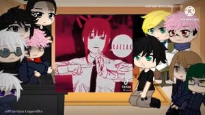 Jujutsu Kaisen reacts to Y/N as Makima | AU | Requested