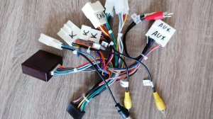 Провод Power для подключения Андроид автомагнитолы в Toyota RAV4 4gen