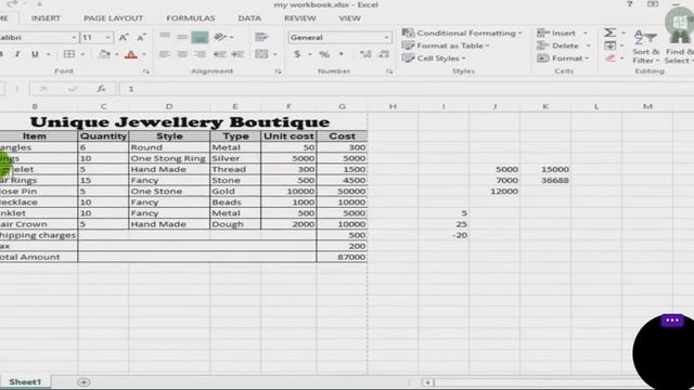 Basic Excel Training Tutorial for Beginners Formatting & Formulas смотреть онлайн