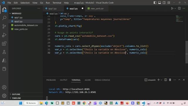 Formation Streamlit : Combinaison de Matplotlib, Seaborn et Plotly avec Streamlit (n°8) смотреть онлайн