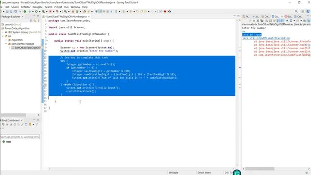 Sum of last two digit of a number смотреть онлайн