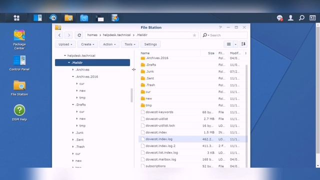 Server error: Failed to send FETCH command / unable to load mail - SOLVED on synology NAS смотреть онлайн